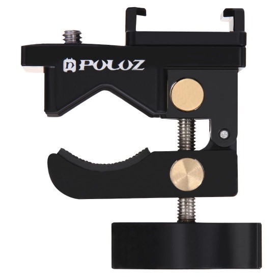 PU196 Multifunctional Fixing Clamp Universal Aluminum Alloy Mount for Sport Action Camera
