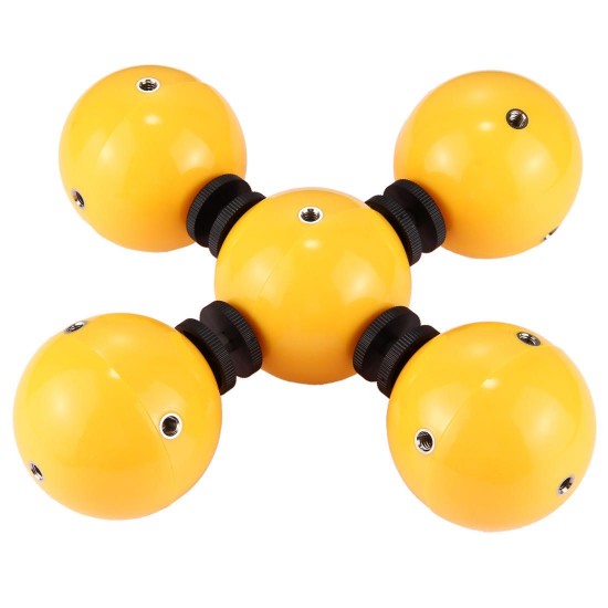 PU209 Bobber Diving Floaty Water Surface Shooting Ball Holder Yellow for Action Sport Camera PU209 Bobber Diving Floaty Water Surface Shooting Ball Holder Yellow for Action Sport Camera