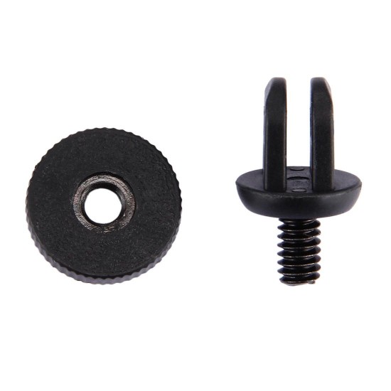 PU212 Mini Size Screw Tripod Mount Adapter for GoPro HERO6 5 4 3+ 3 2 1 Xiaoyi