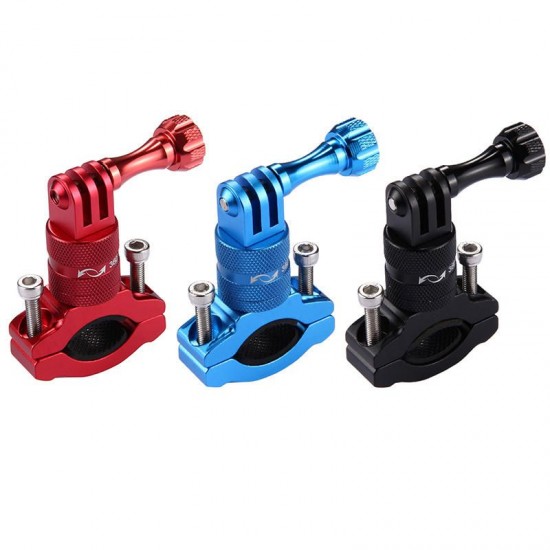 PU223 Bicycle Aluminum Handlebar Adapter Mount Stand Holder for Action Sportscamera