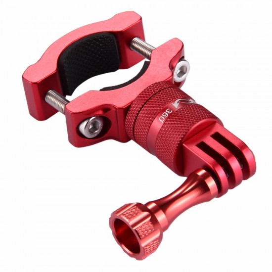 PU223 Bicycle Aluminum Handlebar Adapter Mount Stand Holder for Action Sportscamera