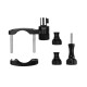 PU237B Universal 360 Degree Rotation Bike Aluminum Handlebar Adapter Mount for GoPro DJI Action Sports Camera PU237B Universal 360 Degree Rotation Bike Aluminum Handlebar Adapter Mount for GoPro DJI Action Sports Camera