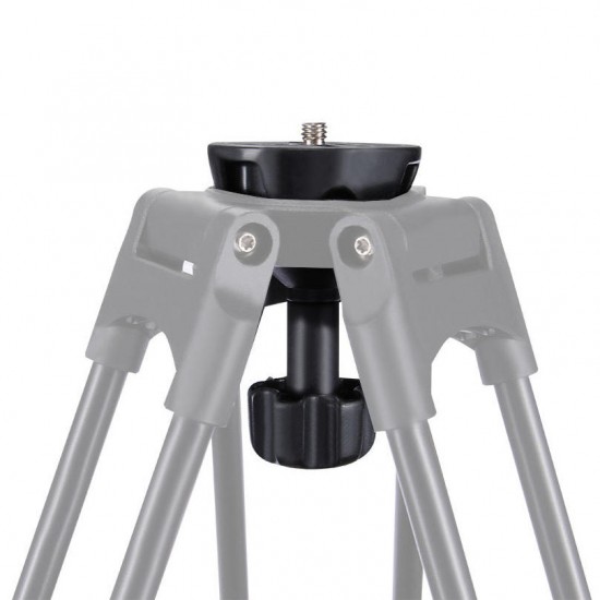 PU3503 75mm Metal Half Ball Flat to Bowl Adapter for Fluid Head Tripod DSLR Rig Camera PU3503 75mm Metal Half Ball Flat to Bowl Adapter for Fluid Head Tripod DSLR Rig Camera