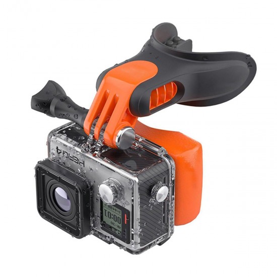 Surfing Skating Surf Dummy Bite Mouth Mount Float Sponge for GoPro Hero 7/6/5 Action Sports Camera