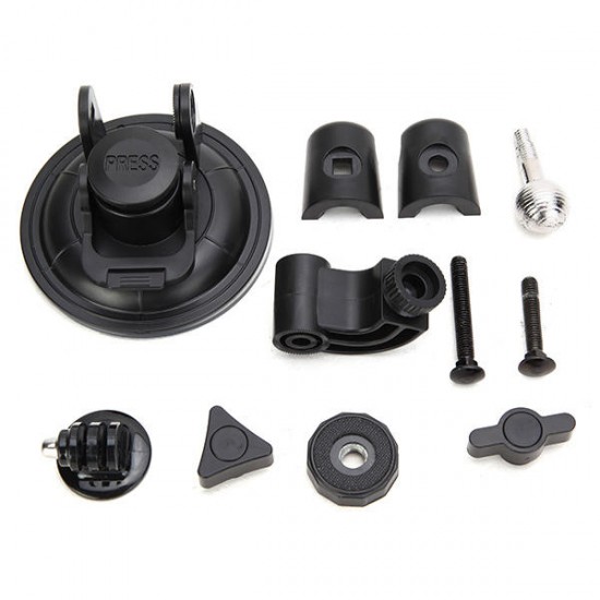 Large Size Suction Cup Bracket Mount Holder For AEE Gopro Sony AS15 AS30 Sport Action Camera