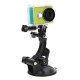 T Model 8cm Suction Cup Bracket Car Sucker For Gopro Hero 4 3 Plus Yi SJ4000 Camera