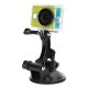 T Model 8cm Suction Cup Bracket Car Sucker For Gopro Hero 4 3 Plus Yi SJ4000 Camera