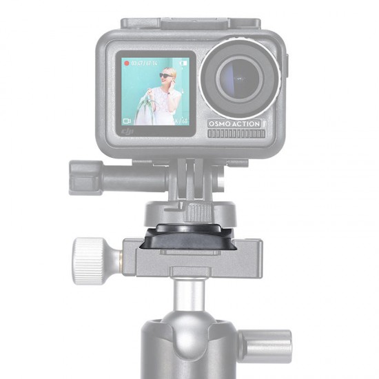 U-13 1/4 Arca Quick Mount Base for DJI Osmo Action Sports Camera U-13 1/4 Arca Quick Mount Base for DJI Osmo Action Sports Camera