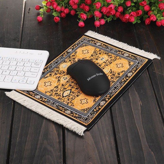 23x18cm Bohemia Style Persian Rug Mouse PadSmall Woven Mat For Desktop PC Laptop Computer 40