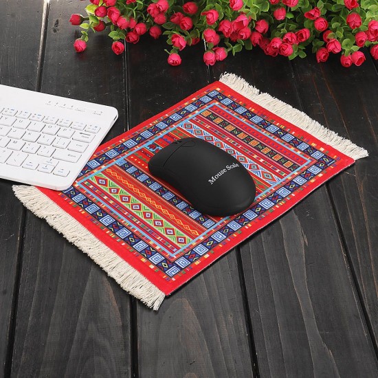 23x18cm Bohemia Style Persian Rug Mouse Pad For Desktop PC Laptop Computer 7