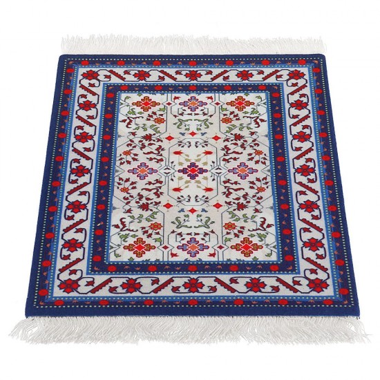 23x18cm Bohemia Style Persian Rug Small Mouse Pad Mat For Desktop PC Laptop Computer 18 23x18cm Bohemia Style Persian Rug Small Mouse Pad Mat For Desktop PC Laptop Computer 18