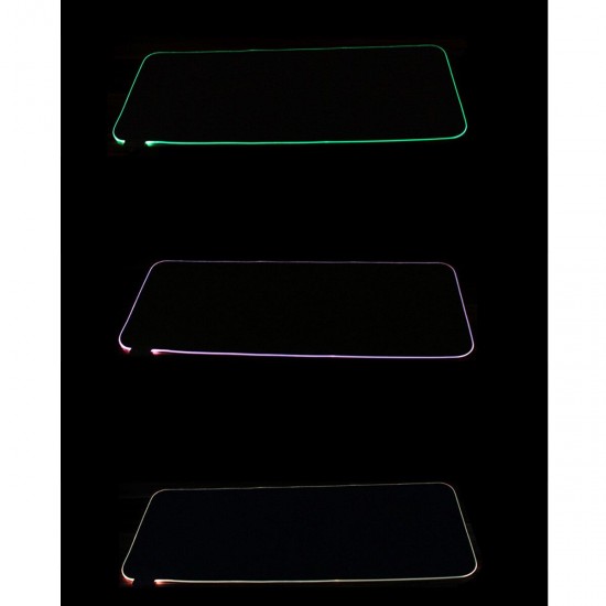 300x800x4mm Wireless Charging 0versized Non-slip Thickened Mouse Pad RGB Gaming Keyboard Pad for PC Laptop