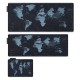 350x250x4mm/350x300x4mm/600x350x4mm/800x300x4mm900x400x4mm Large Non-Slip World Map Game Mouse Pad For PC Laptop Computer Keyboard