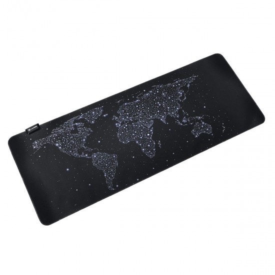 900*350*3mm USB Wired LED Mouse Pad RGB Bakclit Large Game Keyboard Mouse Pad Desktop Pad Mat