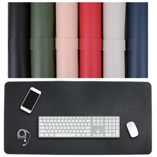 90x45cm Both Sides Two Colors PU leather Mouse Pad Mat Large Office Gaming Desk Mat 90x45cm Both Sides Two Colors PU leather Mouse Pad Mat Large Office Gaming Desk Mat