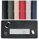 90x45cm Both Sides Two Colors PU leather Mouse Pad Mat Large Office Gaming Desk Mat