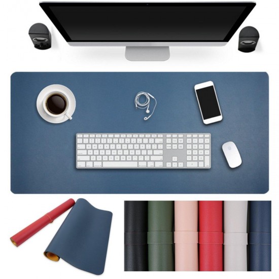 90x45cm Both Sides Two Colors PU leather Mouse Pad Mat Large Office Gaming Desk Mat 90x45cm Both Sides Two Colors PU leather Mouse Pad Mat Large Office Gaming Desk Mat