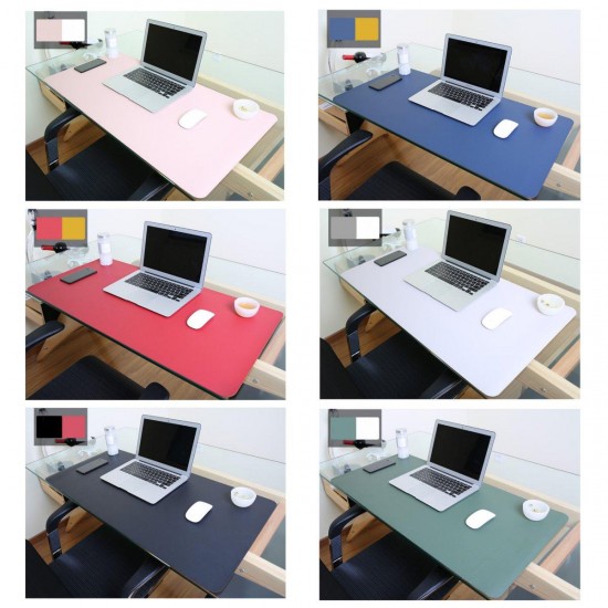 90x45cm Both Sides Two Colors PU leather Mouse Pad Mat Large Office Gaming Desk Mat 90x45cm Both Sides Two Colors PU leather Mouse Pad Mat Large Office Gaming Desk Mat