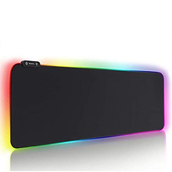 Wired USB RGB Gaming Mouse Pad Anti-Slip Rubber Base Computer Keyboard Mouse Pad for PC Laptop Wired USB RGB Gaming Mouse Pad Anti-Slip Rubber Base Computer Keyboard Mouse Pad for PC Laptop