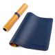 27*21 PU Leather Protective Desk Pad Waterproof Non-Slip Writing Double Side Gaming Mouse Pad for Office Home