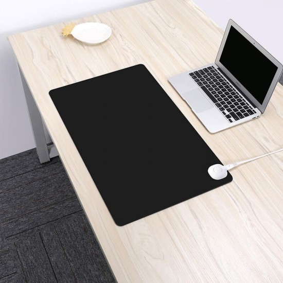 JRZD-B Heating Pad Desktop Mouse Pad Warm Table Mat Electric Heating Plate Writing Mat for Office Home