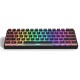 MK61 Wired Mechanical Keyboard Gateron Optical Switch Pudding Keycaps RGB 61 Keys Hot Swappable Gaming Keyboard