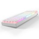 MK61 Wired Mechanical Keyboard Gateron Optical Switch Pudding Keycaps RGB 61 Keys Hot Swappable Gaming Keyboard