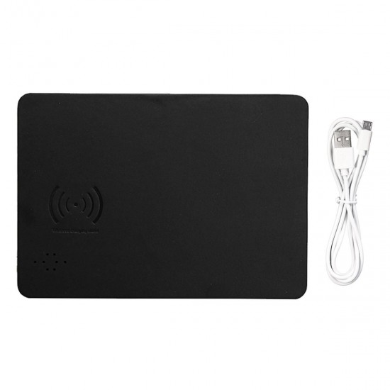 Imitation Leather Mobile Phones Wireless Fast Charger Mouse Pad Wireless Charging Imitation Leather Mobile Phones Wireless Fast Charger Mouse Pad Wireless Charging