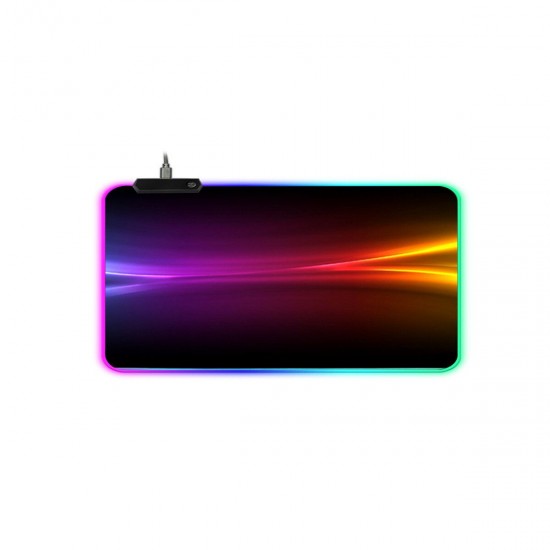 Large RGB Mouse Pad Gaming Keyboard Pad Non-slip Rubber Desktop Table Protective Mat for Home Office Large RGB Mouse Pad Gaming Keyboard Pad Non-slip Rubber Desktop Table Protective Mat for Home Office