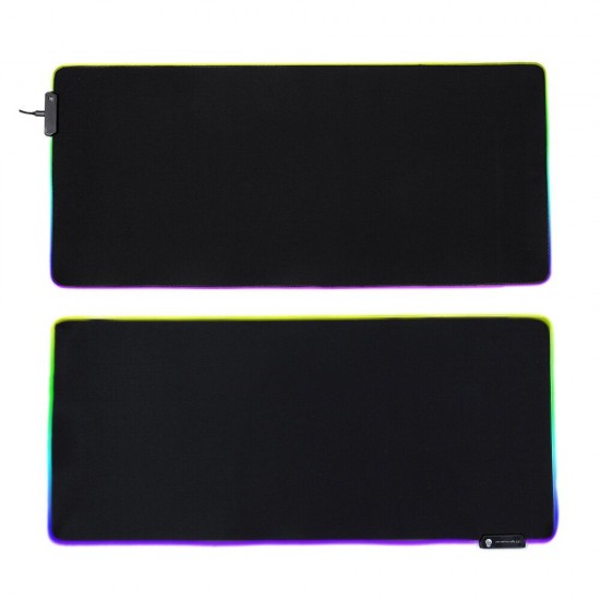 Mouse Pad Large RGB LED Gaming Mouse Pad Gamer Mousepad LED Light Illuminated USB Wired Colorful Luminous Non-Slip Mouse Mice Mouse Pad Large RGB LED Gaming Mouse Pad Gamer Mousepad LED Light Illuminated USB Wired Colorful Luminous Non-Slip Mouse Mice