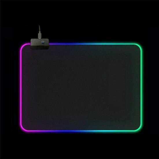 Mouse Pad Large RGB LED Gaming Mouse Pad Gamer Mousepad LED Light Illuminated USB Wired Colorful Luminous Non-Slip Mouse Mice Mouse Pad Large RGB LED Gaming Mouse Pad Gamer Mousepad LED Light Illuminated USB Wired Colorful Luminous Non-Slip Mouse Mice