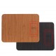 OJD-19 Wireless Fast Charger Charging Wood Grain Mouse Pad Mat for Samsung S10+ HUAWEI and Gaming Mouse