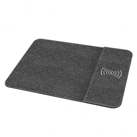 OJD-38 Wireless Fast Charger Charging Folding height Mouse Pad Mat for Samsung S10+ HUAWEI and Gaming Mouse