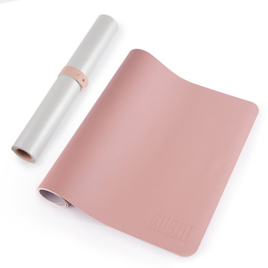 PU Leather Mouse Pad Waterproof Desktop Protective Mat Double Side Keyboard & Mouse Pad for Office Home PU Leather Mouse Pad Waterproof Desktop Protective Mat Double Side Keyboard & Mouse Pad for Office Home