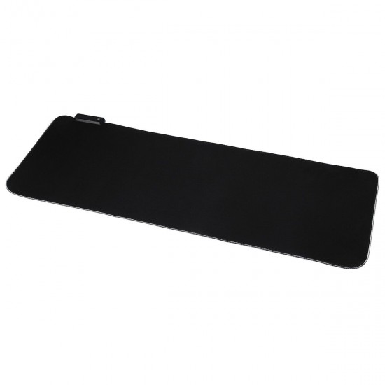 RGB Mouse Pad Anti-slip Rubber Soft Cloth Desktop Mouse Keyboard Mat for Home Gaming Office Work RGB Mouse Pad Anti-slip Rubber Soft Cloth Desktop Mouse Keyboard Mat for Home Gaming Office Work