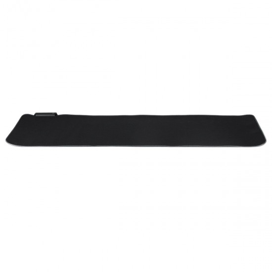 RGB Mouse Pad Anti-slip Rubber Soft Cloth Desktop Mouse Keyboard Mat for Home Gaming Office Work RGB Mouse Pad Anti-slip Rubber Soft Cloth Desktop Mouse Keyboard Mat for Home Gaming Office Work