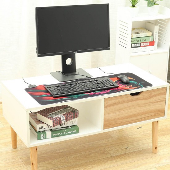 RGB Mouse Pad Gaming Keyboard Pad Non-slip Rubber Desktop Table Protective Mat for Home Office RGB Mouse Pad Gaming Keyboard Pad Non-slip Rubber Desktop Table Protective Mat for Home Office