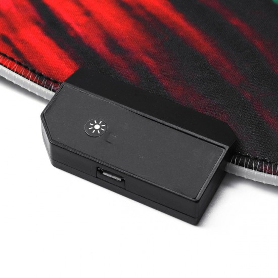 RGB Mouse Pad Gaming Keyboard Pad Non-slip Rubber Desktop Table Protective Mat for Home Office RGB Mouse Pad Gaming Keyboard Pad Non-slip Rubber Desktop Table Protective Mat for Home Office