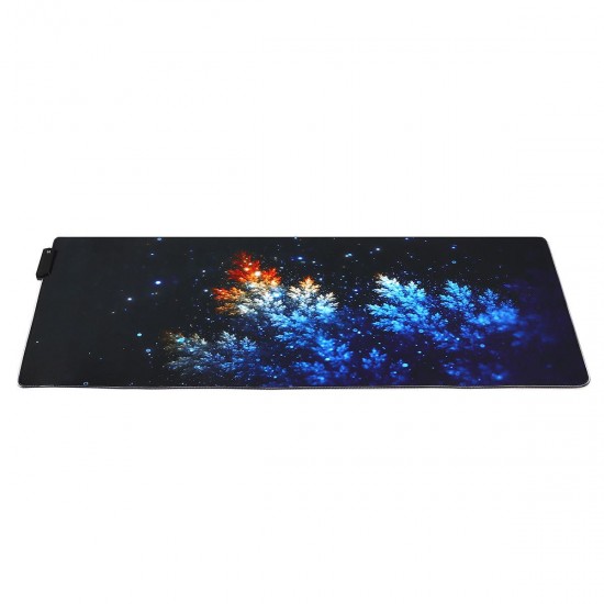 The Mangrove Honeysuckle USB Wired RGB Colorful Backlit LED Mouse Pad for Gaming Mouse E-Sport The Mangrove Honeysuckle USB Wired RGB Colorful Backlit LED Mouse Pad for Gaming Mouse E-Sport