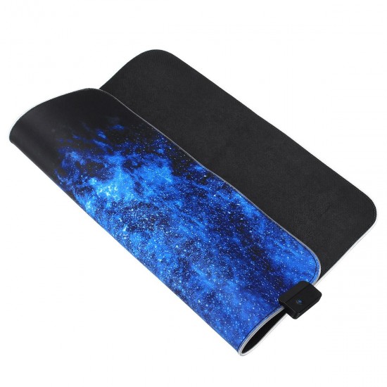 The Milky Way USB Wired 6 RGB Colorful7 Monochrome Lights LED Mouse Pad for Gaming Mouse E-Sport The Milky Way USB Wired 6 RGB Colorful7 Monochrome Lights LED Mouse Pad for Gaming Mouse E-Sport