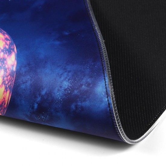 USB Wired RGB Colorful Backlit LED Mouse Pad for Gaming Mouse