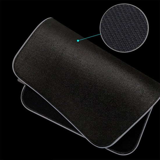 USB RGB Luminous Mouse Pad Waterproof LED Mouse Mat Game Keyboard Antiskid Mouse Pad 4mm Thick