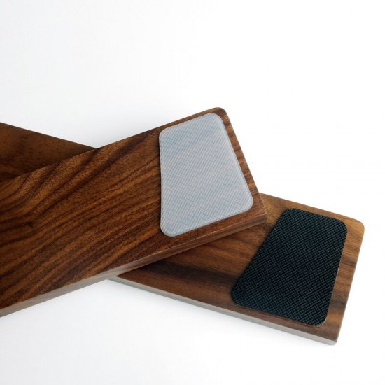 Wrist Rest Pad Keyboard Wood Wrist Support Protection Mouse Anti-skid Pad for 60% Keyboard or 80% Mechanical Keyboard