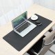 Waterproof Mouse Pad Medium Office Gaming Desk Mat PU Leather Multifunctional PVC Pad for Laptop Mouse Keyboard