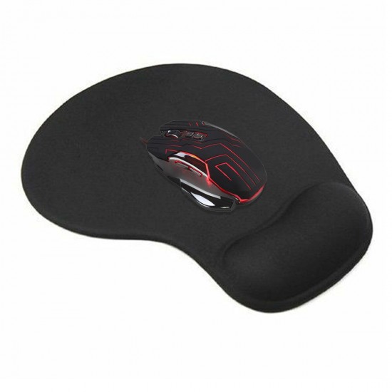 Mouse Pad Non-slip with Gel Wrist Rest Support Mat Soft Textured Surface For Desktop Laptop Mouse Pad Non-slip with Gel Wrist Rest Support Mat Soft Textured Surface For Desktop Laptop
