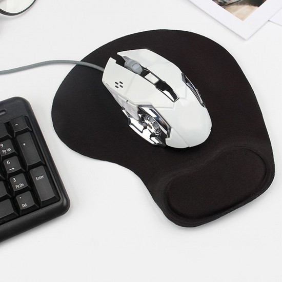 Mouse Pad Non-slip with Gel Wrist Rest Support Mat Soft Textured Surface For Desktop Laptop Mouse Pad Non-slip with Gel Wrist Rest Support Mat Soft Textured Surface For Desktop Laptop