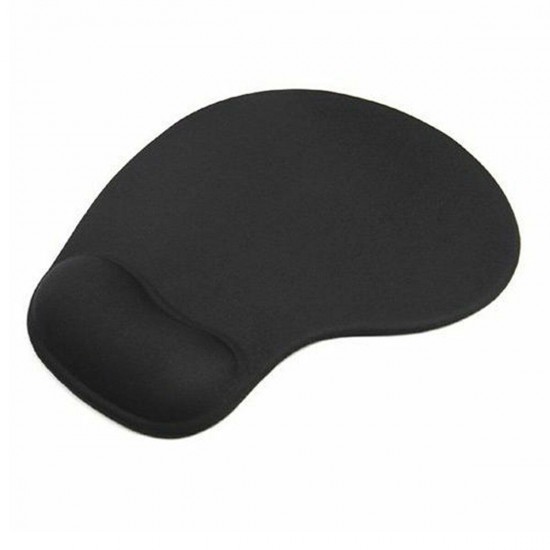 Mouse Pad Non-slip with Gel Wrist Rest Support Mat Soft Textured Surface For Desktop Laptop