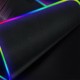 X5 RGB Mouse Pad E-Sport Sound Wave Large Keyboard Pad Non-slip Rubber Desktop Table Protective Mat for Home Office