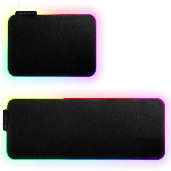 35*25*0.3cm RGB Colorful Backlit LED Small Mouse Pad Anti-skid Rubber Mats