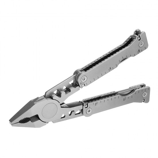 11 in 1 Pocket Multifunctional Tools Plier Wire Cutter Bottle Opener Outdoor Survival Hiking Camping Tool Stainless Steel 11 in 1 Pocket Multifunctional Tools Plier Wire Cutter Bottle Opener Outdoor Survival Hiking Camping Tool Stainless Steel